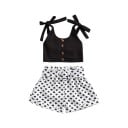 Tyttöjen toppi ja shortsit L1237 3