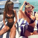 Tyylikäs naisten bikini - Musta 2
