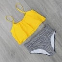 Tyylikäs naisten bikini röyhelöillä J3444 6