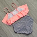 Tyylikäs naisten bikini röyhelöillä J3444 8