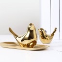 Uccellino d'oro in ceramica 1