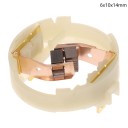 Uchwyt węgli silnika 6 x 10 x 14 mm Zapasowy moduł węglowy do silników elektrycznych 895 875 887 885 Okrągły uchwyt z kontaktami do napraw 4