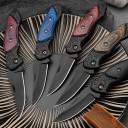 Udendørs Foldbar Lommekniv 16 cm Rustfrit Stål Foldbar Blad med Sikkerhedslås Camping Vandring Bil EDC Udstyr Overlevelse 5