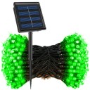 Udendørs LED-kæde 33 m 330 dioder med solpanel 4