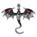 Udsmykket dragebroche 3