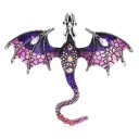 Udsmykket dragebroche 6