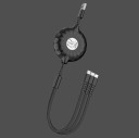 Udtrækkeligt USB-kabel 3-i-1 K637 2