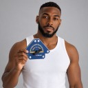 Uitschakelbare lasmagnet FM3-M Hoeken 45, 90 en 135 graden Draagvermogen 50 kg Afmetingen 16 x 10,8 x 3,9 cm Blauw Voor de werkplaats 3