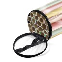Úložný vak na balicí papiere 80×22 cm PVC polopr transparentný vak s rúčkou prenosný obal na role balicího papiera 3