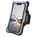 Ultra-thin Sports Arm Case for Phones Up to 6.8" with Touch Film and Reflective Elements for Running and Fitness 2