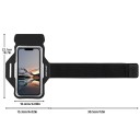 Ultra-thin Sports Arm Case for Phones Up to 6.8" with Touch Film and Reflective Elements for Running and Fitness 4