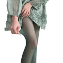 Ultradünne transparente Damen Nylonstrümpfe Feine elastische Strumpfhose Unsichtbare Nylons für den Alltag 10