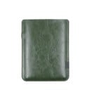 Ultradünnes glänzendes Tablet-Etui 19,5 x 26 cm Kunstleder mit seitlichem Fach für Stift, schiebbares Etui für Rucksack und Tasche für Reisen 3