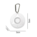 Ultrahangos kártevőriasztó USB újratölthető 4,45 × 1,25 × 6,2 cm szúnyogok, egerek, pókok és rovarok ellen kempingezéshez, vadászathoz 7