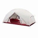 Ultraleggero tende per 2 persone Autoposizionante con due ingressi 210 x 140 x 110 cm 2,4 kg Nylon silicone 20D Grigio Per campeggio e trekking 1
