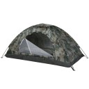 Ultraleggero tende portatile per 1 persona 200x100x100 cm Tenda da campeggio monostrato UPF 30+ Anti-UV Sintetico Laminato per campeggio e spiaggia 4