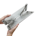 Ultraleichter faltbarer Aluminiumtisch 29,7 x 21 x 7,8 cm Tragbarer robuster Mini-Tisch für Camping Picknick Wandern Gewicht 395 g 3