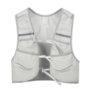Ultralet unisex løbevest 40x19 cm til maraton, cykling og vandreture med reflekterende elementer, lommer og åndbar ryg. 8