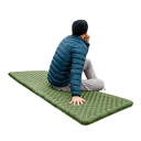 Ultraleve colchonete inflável 196x64x8 cm Colchão de campismo com valor R de 4,6 Equipamento de exterior dobrável até -20 °C Acampamento 10