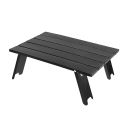 Ultraleve mesa dobrável em alumínio 39,5 x 28,5 x 13 cm Mesa portátil de campismo com capacidade de 10 kg e saco de armazenamento 2