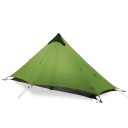 Ultraleve tenda para 1 pessoa 210 x 245 x 125 cm 15D nylon silicone Tenda expedição de quatro estações para montanhismo e viagens 3