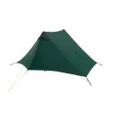 Ultraleve tenda para 1 pessoa 270 x 220 x 125 cm 15D nylon silicone Tenda de expedição de quatro estações para montanhismo e viagens 13