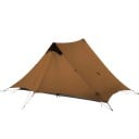 Ultraligero tienda para 1 persona 270 x 220 x 125 cm 15D nylon silicona tienda de expedición para cuatro estaciones para montañismo 11