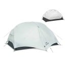 Ultraligero tienda para 2 personas 210 x 130 x 105 cm de resistente nylon 15D Tienda de senderismo de tres estaciones para excursiones 1