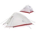 Ultralight Tent for 2 People 200 x 210 x 125 cm Made of Durable 20D Nylon Three-Season Hiking Tent with High Waterproofing 2