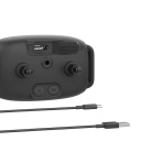 Ultralyds anti-gø halsbånd til hunde Vandtæt USB-C Genopladelig 8 følsomhedsniveauer Vibration LED-display Lille Mellem Store racer 4