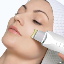 Ultraschall-Gesichtsschaber mit drei Modi und zwei Silikonaufsätzen Porenreiniger Gesichtspflege Exfoliation und Hydratation 3