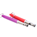 Ultraschall-Hundepfeife, 9 cm, Edelstahl, verstellbar, Hundetrainingspfeife mit Umhängeband, leise Kontrolle von Bellen und Disziplin 2