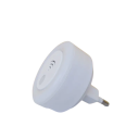 Ultrasoon muggenverjager met nachtlampje 5×5×4,3 cm Slimme frequentie EU-stekker Slaapkamerverjager Binnenapparaat 100-240V 2