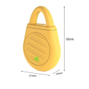Ultrasoon ongedierte- en vogelverjager type C 55×37×14 mm Oplaadbaar draagbaar muggenwerend middel voor binnen en buiten, chemicaliënvrij 5