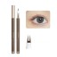 Ultratenká tekutá ceruzka na oči s dvoma hrotmi na vykreslenie spodných rias Tenké pero na očné linky 5