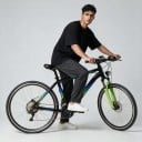 Umbau-Kit für E-Bike Hinterradmotor im Nabendynamo MXUS XF08C 36 V 250 W Fahrrad 26" Für Kassette 8–9 Gänge LCD-Display Schwarz 2