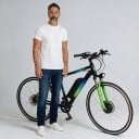 Umbau-Kit für E-Bike Hinterradmotor im Nabenmotor MXUS XF08 36 V 250 W Rad 28" 700C Bremssensor Freilauf 6–7 Gänge LCD-Display 4