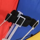 Umbrela pe cap pentru mâini libere cu bandă elastică Umbrelă pliabilă împotriva ploii Husa multicoloră Diametru 55 cm 7