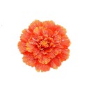 Umělá pivoňka bohatý květ 30 cm hedvábná tkanina a příze dekorativní květina do vázy na stůl komodu polici interiér 2