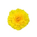 Umělá pivoňka bohatý květ 50 cm hedvábná tkanina a příze dekorativní květina do vázy na stůl komodu polici interiér 6