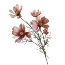 Umělá rostlina heřmánku do květináče realistické květy 60 cm hedvábí vločkový plast ocelová stonka pro dekoraci 1