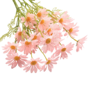 Umělé dekorativní květiny převislý květinový svazek 53 cm hedvábí závěsná aranžovací dekorace do vázy na balkon terasu 2