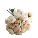 Umělé květiny pivoňky realistické květy 28 cm hedvábí dekorativní aranžmá pro vázu svatbu a bytovou dekoraci 2