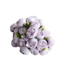 Umělé květiny pivoňky realistické květy 28 cm hedvábí dekorativní aranžmá pro vázu svatbu a bytovou dekoraci 6