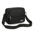 Umhängetasche für Herren mit großem Fassungsvermögen, wasserdichter Nylon-Rucksack, mehrere Taschen, robuster Arbeitsrucksack für Business 2