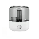Umidificator de aer 18 x 22,5 cm Capacitate 3 l cu sterilizare UV Împotriva aerului uscat pentru apartament și dormitor Funcționare silențioasă Aer condiționat pentru acasă 1