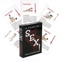 Un año de...¡Sexo! – Juego de cartas erótico con posiciones y descripción de la técnica de ejecución, solo en inglés, embalaje discreto 4