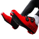 Unisex cyklistické boty s dvojitým otočným zapínáním a kufry nylon PU kůže EVA bavlna pro silniční i sportovní cyklistiku 6