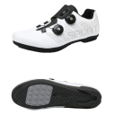 Unisex cyklistické boty s dvojitým otočným zapínáním a páskem nylon PU kůže EVA bavlna pro silniční i rekreační cyklistiku 4