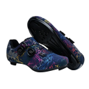 Unisex cyklistické boty s dvojitým otočným zapínáním a podrážkou pro kufry nylon PU kůže EVA pro silniční i sportovní cyklistiku 1